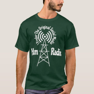 Ham CB Radio Gift Prefer Original Social Media T-Shirt