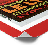 Ham French Food Vintag Poster (Ecke)