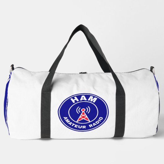 HAM-Funk-Feldstations-DX-Operator-Emblem Duffle Bag (Vorderseite)