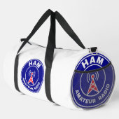 HAM-Funk-Feldstations-DX-Operator-Emblem Duffle Bag (Rechte Ecke)