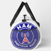 HAM-Funk-Feldstations-DX-Operator-Emblem Duffle Bag (Rechts)