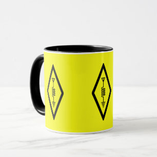 HAM-Funk International Amateur Radio - Gelb Tasse
