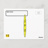 Ham-Funker auf der QSL-Karte Postkarte (Rückseite)