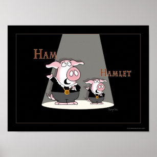 HAM/HAMLET-Poster von Sandra Boynton Poster