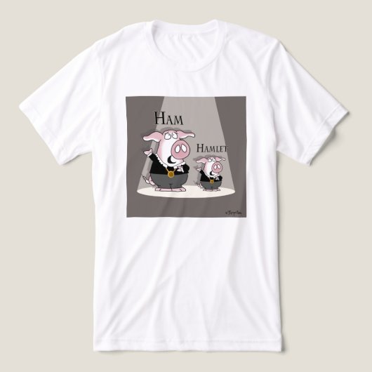 Ham / Hamlet Tri-Blend Shirt (Design Vorderseite)