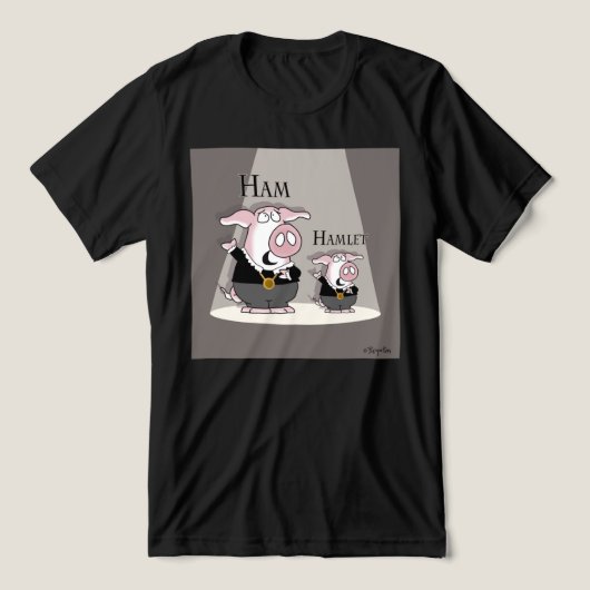 Ham / Hamlet Tri-Blend Shirt (Design Vorderseite)