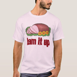 HAM IT UP Funny Holiday Feinschmecker Weihnachtsab T-Shirt