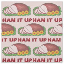 HAM IT UP Holiday Hams Funny Food Christmas Oster