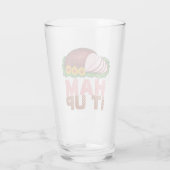 Ham It Up Pink Glazed Holiday Osterfest Glas (Rückseite)