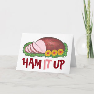 HAM IT UP Weihnachts-Abendessen Weihnachten Weihna