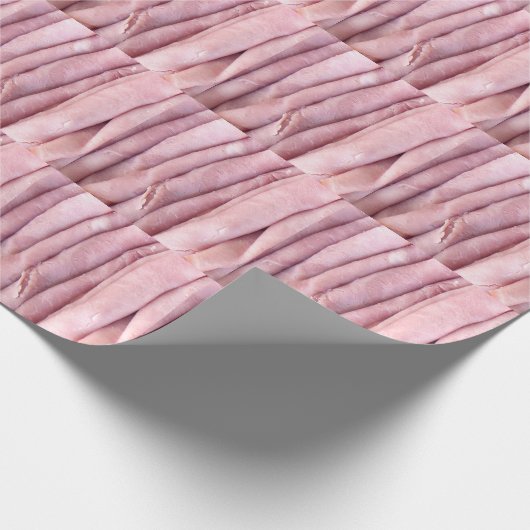Ham Lunch Meat Geschenkpapier (Ecke)