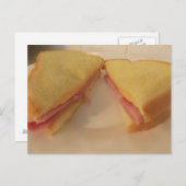 Ham n käse sandwich CARD Postkarte (Vorne/Hinten)