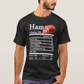 Ham Nutrition Erntedank Weihnachtskostüme Lebensmi T-Shirt