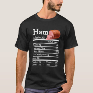 Ham Nutrition Erntedank Weihnachtskostüme Lebensmi T-Shirt