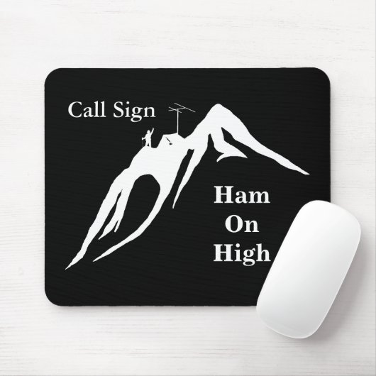 Ham on High Ham Radio Computer Mouse Pad Mousepad (Mit Mouse)