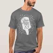 Ham Radio 73 Burst T-Shirt (Vorderseite)