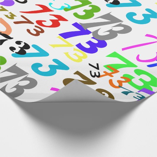 Ham Radio 73 Code Geschenkwrap Geschenkpapier (Ecke)