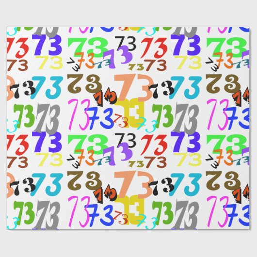 Ham Radio 73 Code Geschenkwrap Geschenkpapier (Flach)