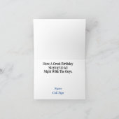 Ham Radio All Nighday Card Karte (Innenseite)