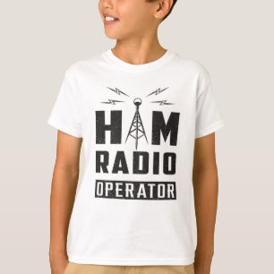 HAM Radio Amateur Frequency Operator Antenna Gesch T-Shirt