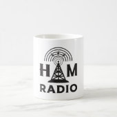 HAM Radio Amateur Operator Antenna Code Geschenkid Kaffeetasse (Mittel)