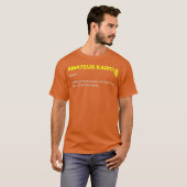Ham Radio Amateur Radio Definition - Hobbies T-Shirt (Vorne ganz)