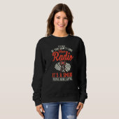 Ham Radio Amateur Radio Operator   Sweatshirt (Vorne ganz)