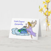 Ham Radio Angel Sympathy Card Anpassen! Karte (Gelbe Blume)