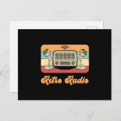 HAM Radio Antenna Amateur Code Operator Geschenkid Postkarte (Vorne/Hinten)