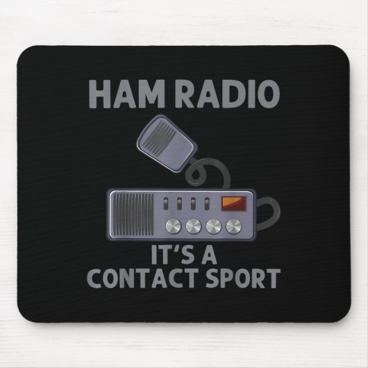 Ham Radio Art for Men Women Amateur Radio Operator Mousepad (Vorne)