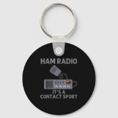 Ham Radio Art for Men Women Amateur Radio Operator Schlüsselanhänger (Vorderseite)