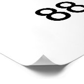 Ham Radio Blonde Button-up Girl Poster Anpassen! (Ecke)