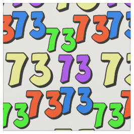 Ham Radio Colorful 73 Fabric Stoff