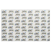 Ham Radio Crazy Shack und Rig Fabric Stoff (Fat Quarter (45,7 x 55,9 cm))