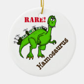 Ham Radio Dinosaur Weihnachtsschmuck (Vorne)