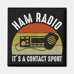 Ham Radio - Es ist ein Kontakt Sport Magnet