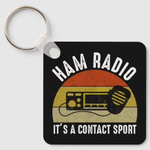 Ham Radio - Es ist ein Kontakt Sport Schlüsselanhänger