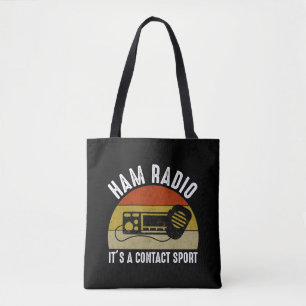 Ham Radio - Es ist ein Kontakt Sport Tasche