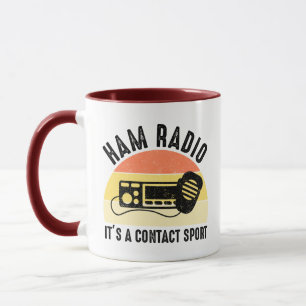 Ham Radio - Es ist ein Kontakt Sport Tasse