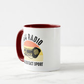 Ham Radio - Es ist ein Kontakt Sport Tasse (Vorderseite Links)
