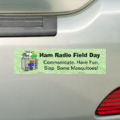 Ham Radio Field Day Funny Bumper Sticker Autoaufkleber (Auf Auto)