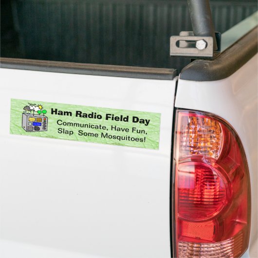Ham Radio Field Day Funny Bumper Sticker Autoaufkleber (Auf Lkw)