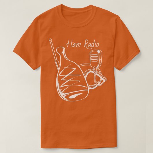 Ham Radio Funny Amateur Radio Geschenk T-Shirt (Design vorne)