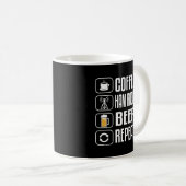 Ham Radio Funny Coffee-Geschenk Kaffeetasse (VorderseiteRechts)