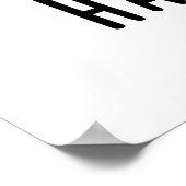 Ham Radio Funny Pig Pun Poster (Ecke)