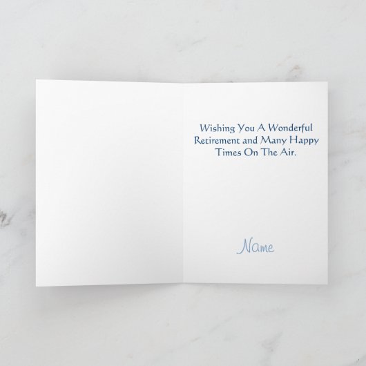 Ham Radio Funny Retirement oder was auch immer and Karte (Innenseite)
