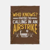 Ham Radio Gear Design Ham Operator Amateur Radio Fleecedecke (Vorderseite)