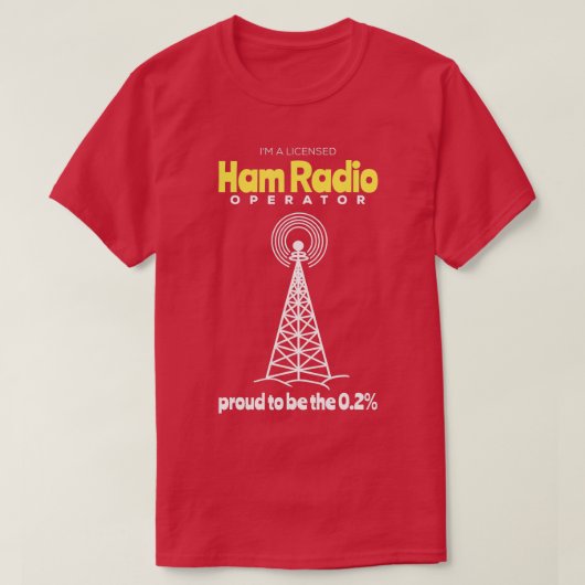 Ham Radio Gifts Amateur Radio T - Shirt - 1 (Design vorne)