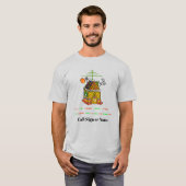Ham Radio Gingerbread Weihnachtsfeiertag T - Shirt (Vorne ganz)