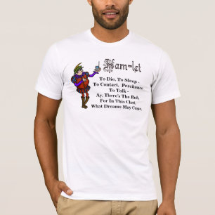 Ham Radio Hamlet Gelegenheit, Zitat T - Shirt zu s
